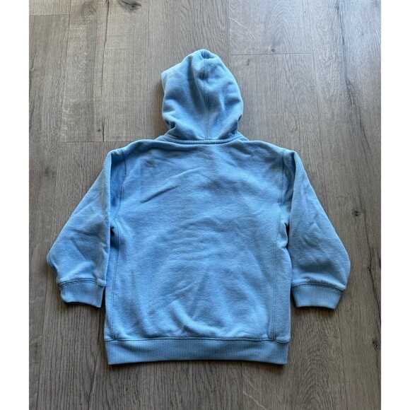 Nike Swoosh Zip-Up Jacket Boys Hoodie Size 4t Light Blue - Picture 4 of 4